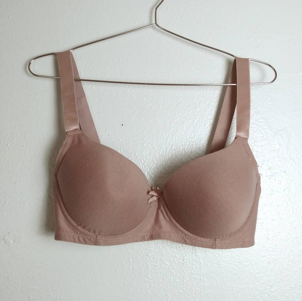 mamia Bra Underwire Full Coverage Size 34DD Taupe